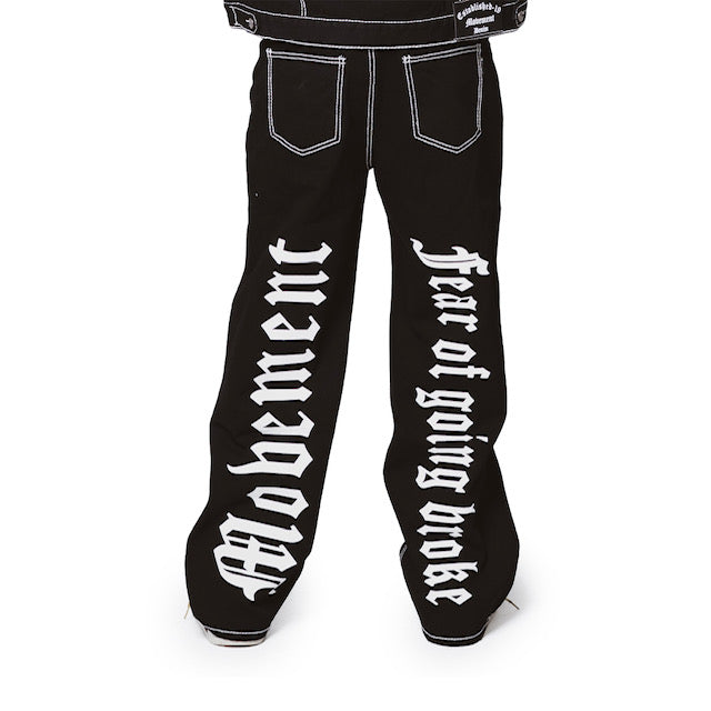 Black Denim Jeans | Relaxed & Stylish