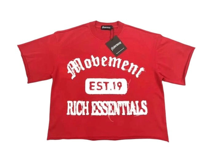 Movement “Rich Essentials” Distressed shirt